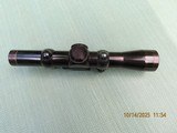 Leupold M8-2X LER scope with Buehler scout mount for Remington 600 Mohawk rifle - 6 of 8