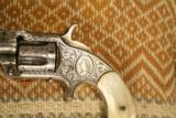 Nimschke Engraved Smith and Wesson Model 1 1/2 2nd Issue Rev