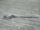 Antique middle east flintlock rifle musket - 1 of 11