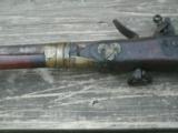 antique flintlock middle eastern musket primitive weapon - 11 of 12