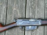 Rare 25 caliber Remington model 8 with lyman rear peep sight - 1 of 12