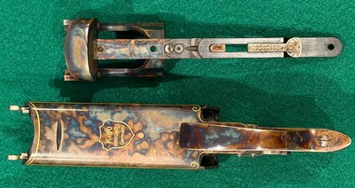 Krieghoff K80 Case Color Hardened Gold Standard Receiver and Iron - Image 3 of 4