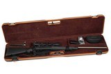 Negrini DELUXE Compact Intelcase Travel Black/Cognac/Brown/Hard Wall Rifle Case - 6 of 8