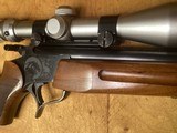 Thompson Contender 7mm 3x9 scoped factory mount weaver rings as new condition bore - 13 of 15