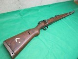 WW2 German 98k Mauser Service Rifle Waffen Werke Brunn dot 1944 Iraqi marked 8MM 98 - 1 of 15