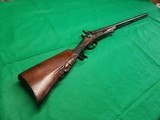 Outstanding Antique European SXS Double Barrel Pinfire Shotgun 16 Bore w Magnificent Carved Stock - 1 of 15