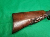 Outstanding Antique European SXS Double Barrel Pinfire Shotgun 16 Bore w Magnificent Carved Stock - 4 of 15