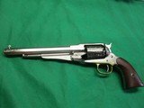 Engraved Pietta 1858 Remington Texas Nickel Revolver Cabela's 44Cal New in Box NICE - 13 of 15