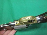 Engraved Pietta 1858 Remington Texas Nickel Revolver Cabela's 44Cal New in Box NICE - 6 of 15