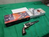 Engraved Pietta 1858 Remington Texas Nickel Revolver Cabela's 44Cal New in Box NICE