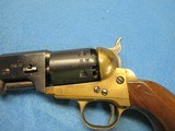 Cased 1851 Navy Colt Percussion Revolver with Accessories Pietta 1973 NICE 36Cal - 7 of 14