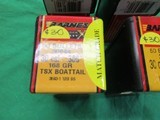 4-Boxes Barnes Triple Shock X Bullets .308 168Gr TSX Boat Tail Match Grade Hunting - 3 of 8