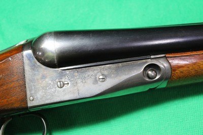 Classic Parker Bros Trojan Grade SxS Double Barrel Shotgun 1928 NICE 12GA - Image 12 of 15