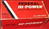 Federal Hi-Power .22 Long Rifle 500 Rds. - 1 of 7