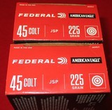 Federal American Eagle 45 Colt Ammo 100 Rds - 3 of 8