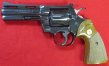 Colt Python .357 Mag. 4"Blue with Box & Paperwork - 1 of 15