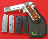 Springfield Armory Model 1911-A1 .45 Auto Stainless 4 Mags.- Holster - 12 of 15