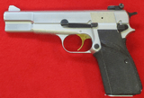 Browning Hi Power, Silver Chrome Finish, 9mm, Made In Belgium , Pouch, Owners Manual - 2 of 14