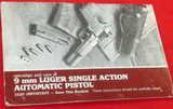 Browning Hi Power, Silver Chrome Finish, 9mm, Made In Belgium , Pouch, Owners Manual - 11 of 14