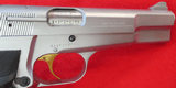 Browning Hi Power, Silver Chrome Finish, 9mm, Made In Belgium , Pouch, Owners Manual - 7 of 14