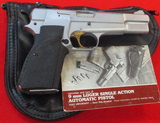 Browning Hi Power, Silver Chrome Finish, 9mm, Made In Belgium , Pouch, Owners Manual - 12 of 14