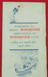 Winchester Catalogs~Brochures, Firearms & Athletic Goods - 10 of 14