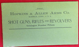 Hopkins & Allen Arms Co., Catalogue Number Fifteen, 1913 - 1 of 9