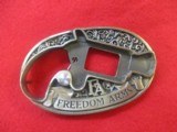 Freedom Arms Mini Revolver , Belt Buckle Holster Only, Two Buckles with Pouch - 3 of 9