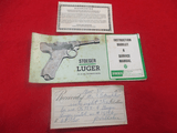 Stoeger,
Luger, 22LR, New In Box, Old Stock - 13 of 15