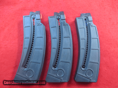 S&W , 15-22 Magazines, 25 Rds., Three (3) Total, Excellent Condition