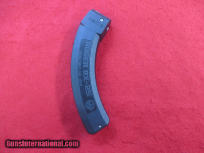Ruger BX-25 ,10/22 Magazine, 25 Rd., .22 LR, Excellent Condition