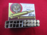 257 Weatherby Magnum Ammunition, Two (2) Factory Full Boxes plus Reloads - 8 of 11