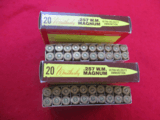257 Weatherby Magnum Ammunition, Two (2) Factory Full Boxes plus Reloads - 5 of 11