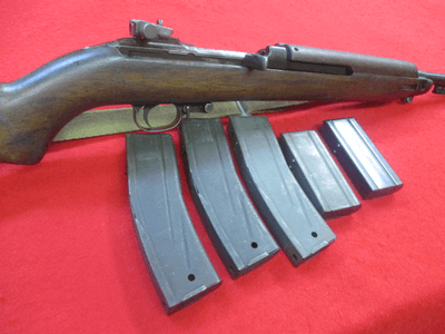 Winchester M1 Carbine, Non Matching, Import Marked, 5 Magazines, Free Shipping