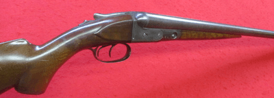 Parker Bros., GH, Grade 2, 12Ga., Damascus Barrels, Antique SxS Shotgun