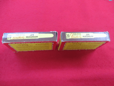 Weatherby .378 Weatherby Magnum Ammunition, 2 Box's 35 Rds. Total FREE SHIPPING - Image 2 of 9