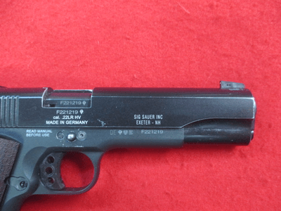 Sig Sauer 1911-22, .22LR, Box & Manual, 2- Mags,FREE SHIPPING - Image 3 of 14