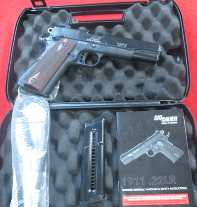 Sig Sauer 1911-22, .22LR, Box & Manual, 2- Mags,FREE SHIPPING - Image 13 of 14