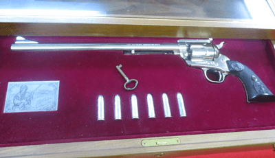 Colt, SAA, Ned Buntline Commemorative , 45LC, Nickel, Unfired in Presentation Case - Image 15 of 15