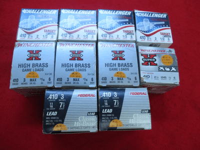 410 Shot shells , Winchester, Federal, Challenger, 10 Boxes - Image 1 of 9