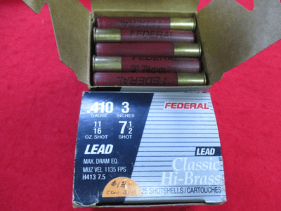 410 Shot shells , Winchester, Federal, Challenger, 10 Boxes - Image 5 of 9