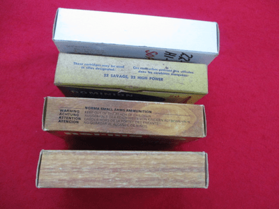 22 Savage - Hi Power Ammo, 5.6 x 52R, Norma, Dominion, Shooters Choice - Image 3 of 11