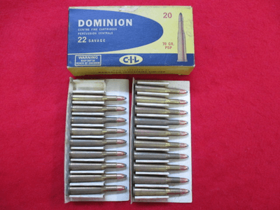 22 Savage - Hi Power Ammo, 5.6 x 52R, Norma, Dominion, Shooters Choice - Image 8 of 11