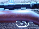 Winchester Model 72A Rifle 22 S L orLRGrooved with 1" 3X9 Bushnell Variable Scope attached - 6 of 15