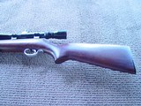 Winchester Model 72A Rifle 22 S L orLRGrooved with 1" 3X9 Bushnell Variable Scope attached - 3 of 15