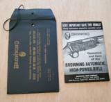 BROWNING AUTOMATIC HIGH-POWER BOOKLET - 1 of 2