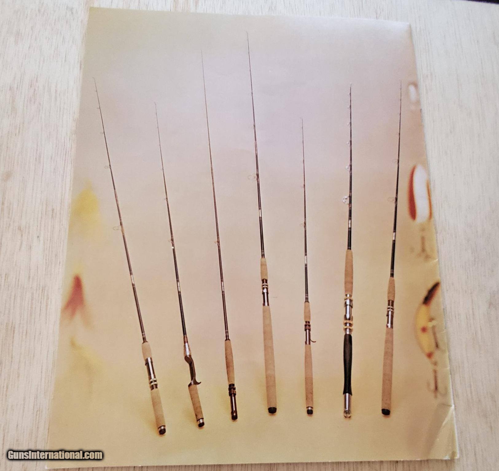 BROWNING SILOFLEX FISHING RODS CATALOG