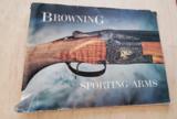 BROWNING SPORTING ARMS CATALOG WITH 1967 PRICE LIST - 1 of 4