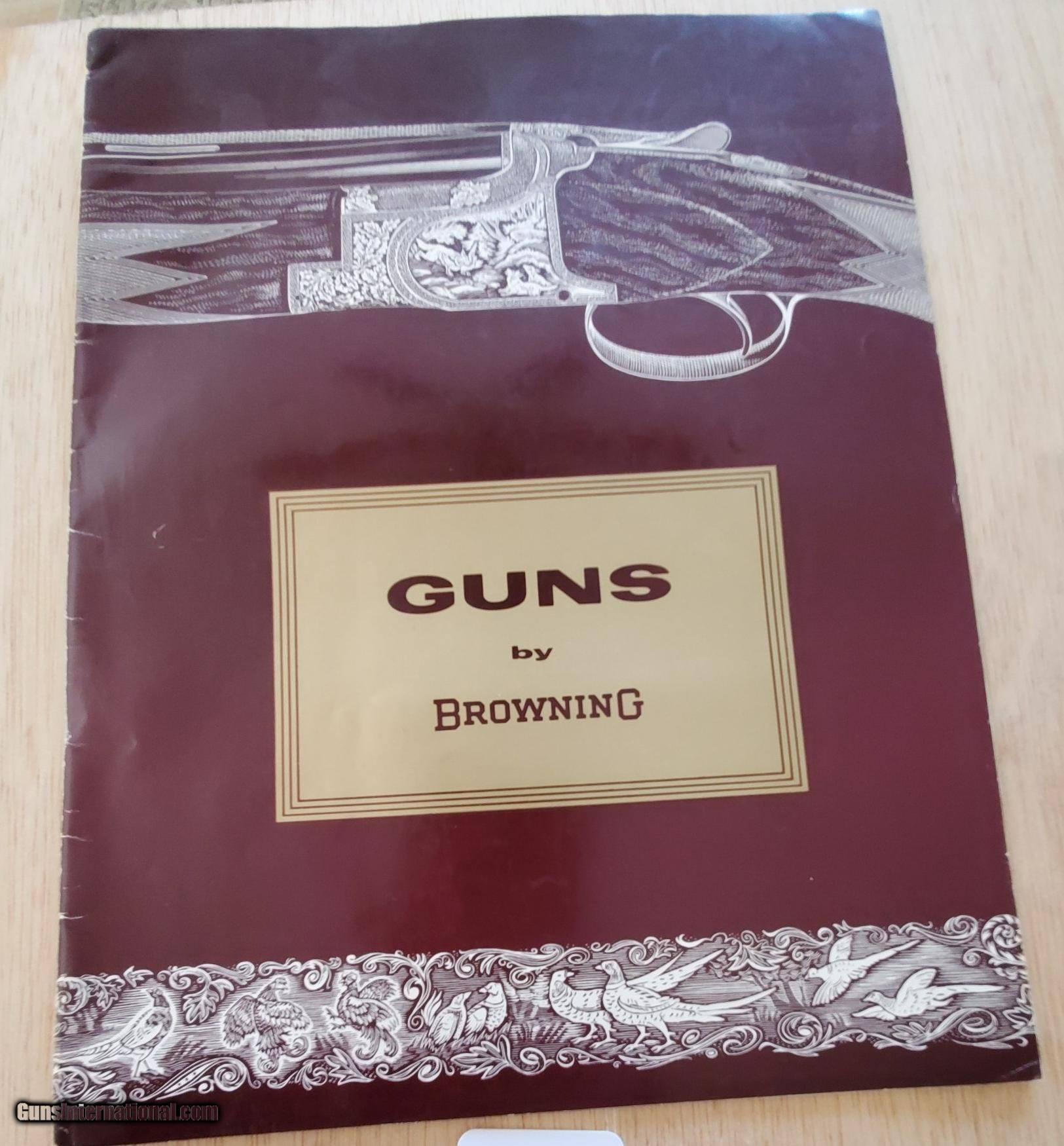 GUNS BY BROWNING CATALOG