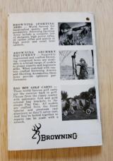 BROWNING BBR-BOLT ACTION HIGH POWER RIFLE BOOKLET - 2 of 2
